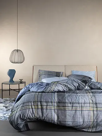 ESSENZA | Twill Bettwäsche 70x90cm / 140x200cm MEAU Camel | grau